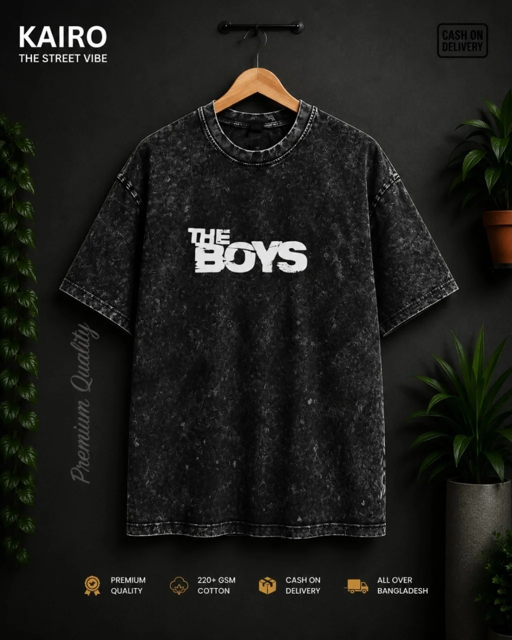 Dropshulder Acis Wash Color Design Boys