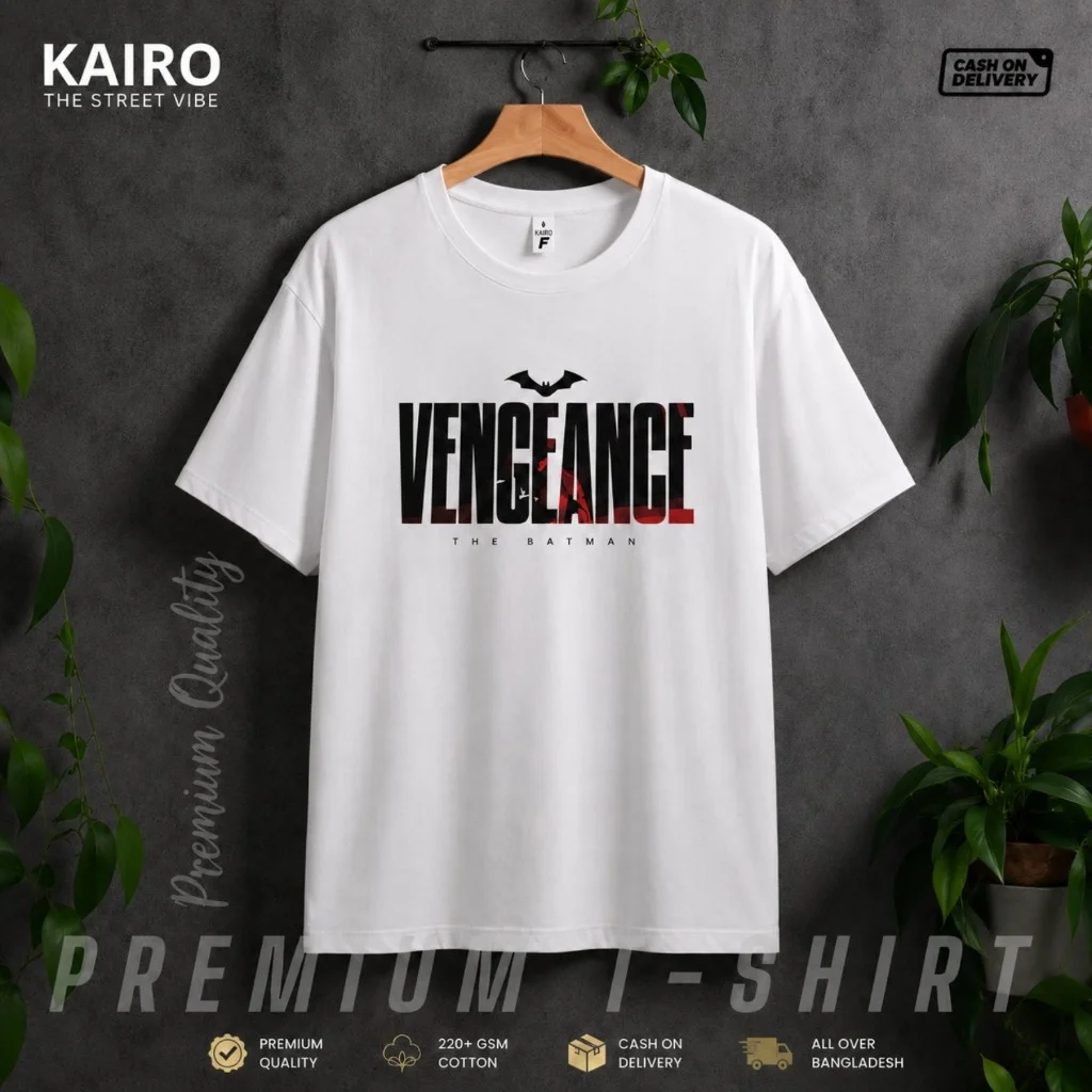 Dropshulder WhiteColor Design Vengeance